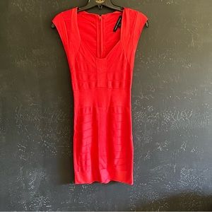 French Connection Red Dress Size 6